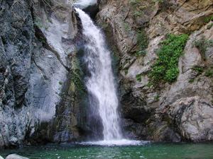 Pool beneath the Eaton Canyon Waterfall